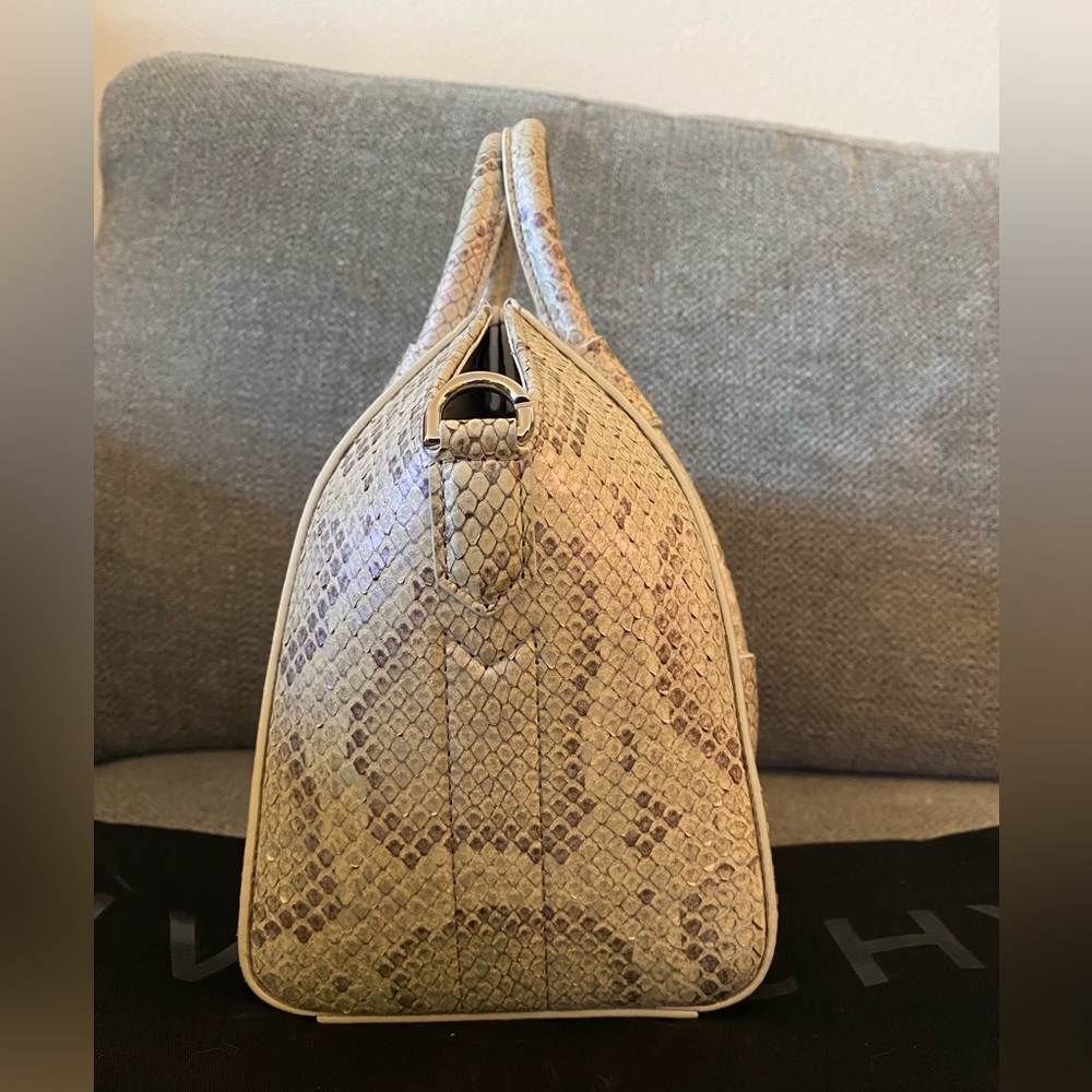 Givenchy Mini Antigona Lock Bag In Python With Pe… - image 8